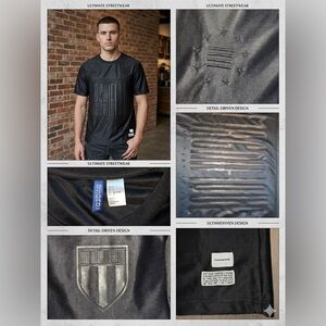 H&M Divided "MAGNIFIQUE" Urban Streetwear Jersey